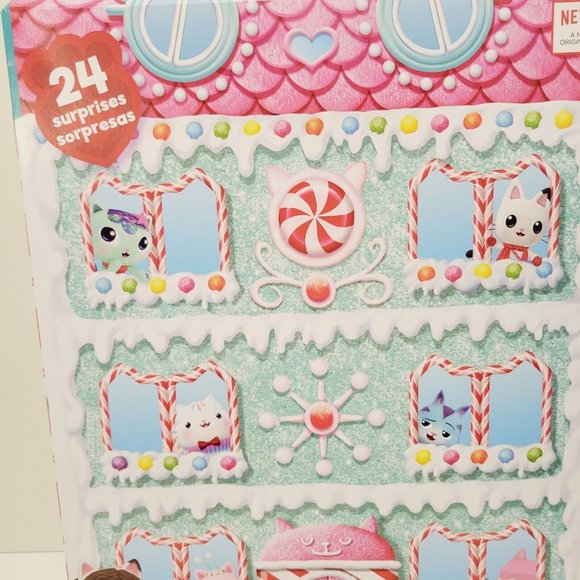 Gabby's Dollhouse Christmas Kitty Cat Surprise Advent Calendar 24 Surprises - Picture 2 of 6
